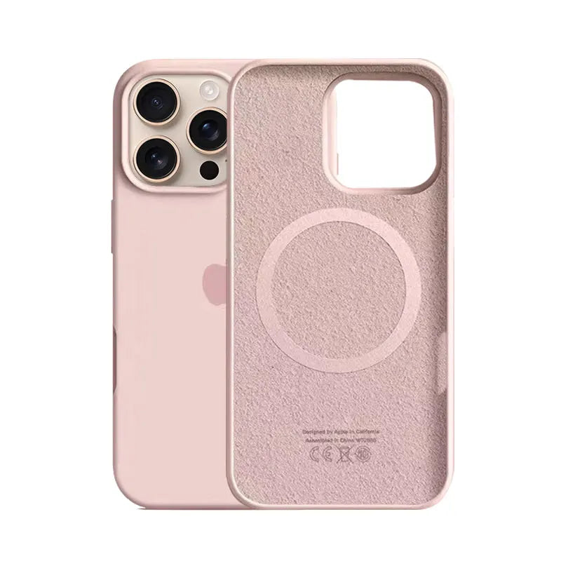 Funda Magnética MagSafe Silicona iPhone 13-16 Pro Max