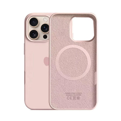 Funda Magnética MagSafe Silicona iPhone 13-16 Pro Max