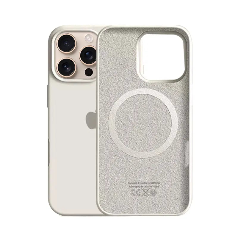 Funda Magnética MagSafe Silicona iPhone 13-16 Pro Max