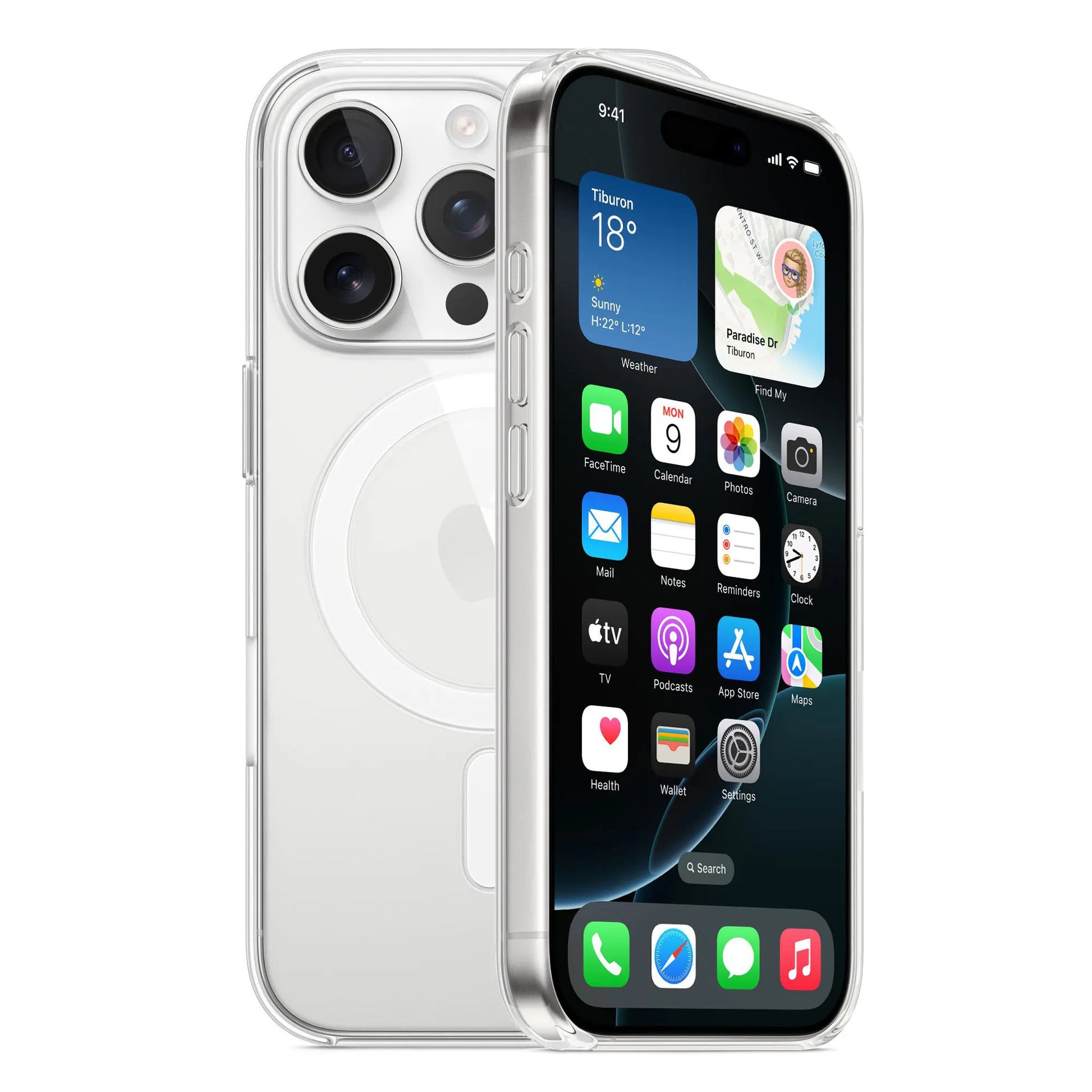 Funda Magnética MagSafe Silicona iPhone 13-16 Pro Max