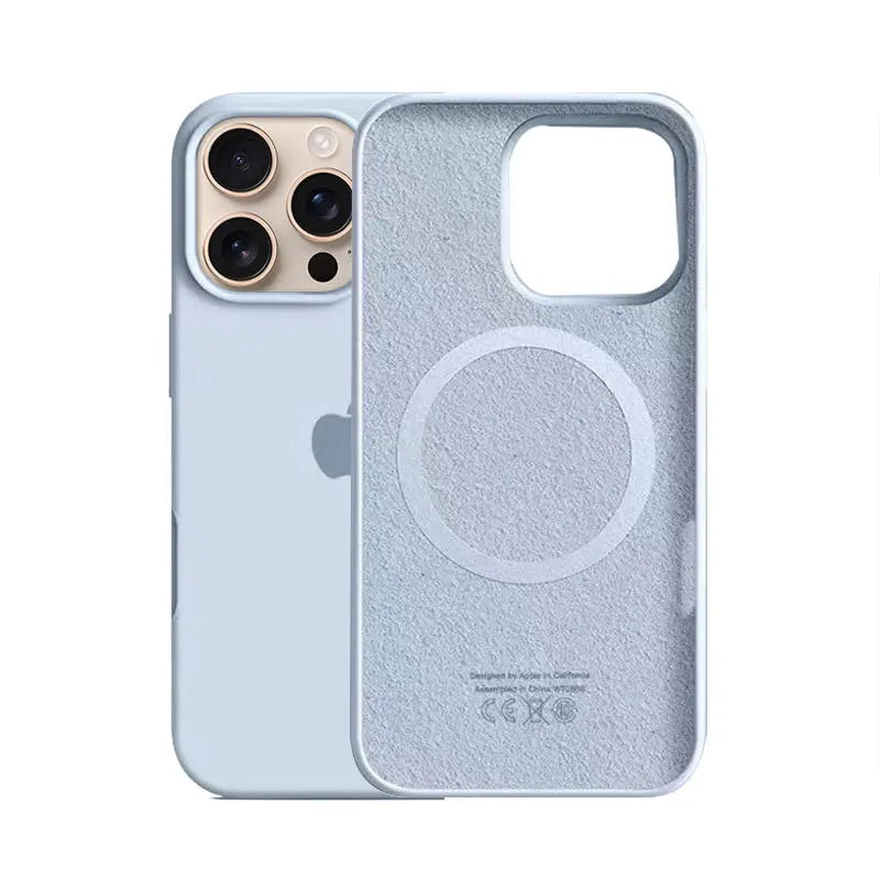 Funda Magnética MagSafe Silicona iPhone 13-16 Pro Max